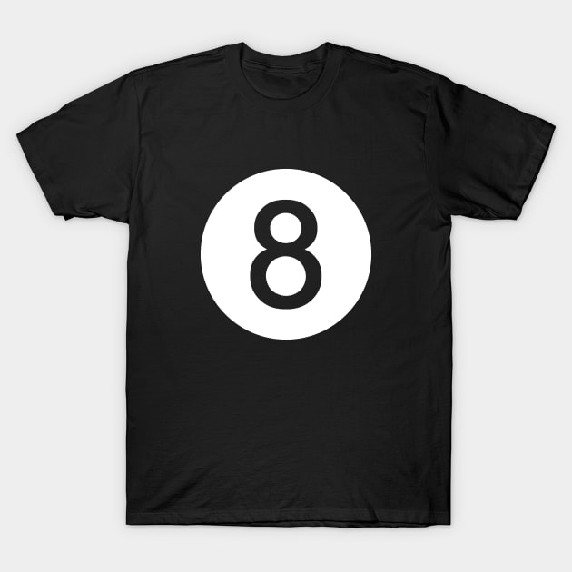 Eight Ball T-Shirt by nickbuccelli